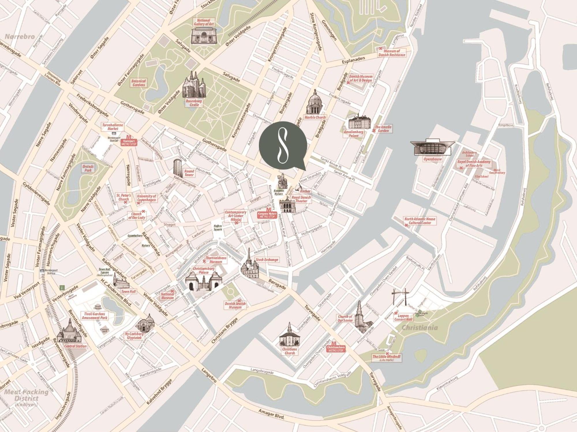Sanders Main - Endearing Two-Bedroom Duplex Apartment With A Balcony Next To Magical Nyhavn Köpenhamn Exteriör bild